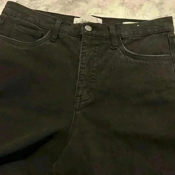 Sam Edelman Black Bay High Rise Flare Trouser Jeans Size 30 - Picture 4 of 6